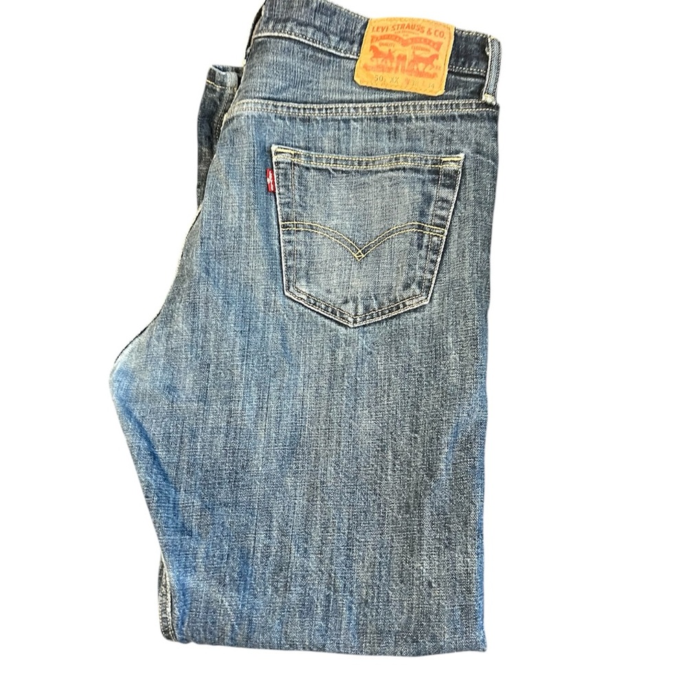 Men’s Levi Jeans Size 38x34 501 Button Fly Vtg Made In Mexico 2012